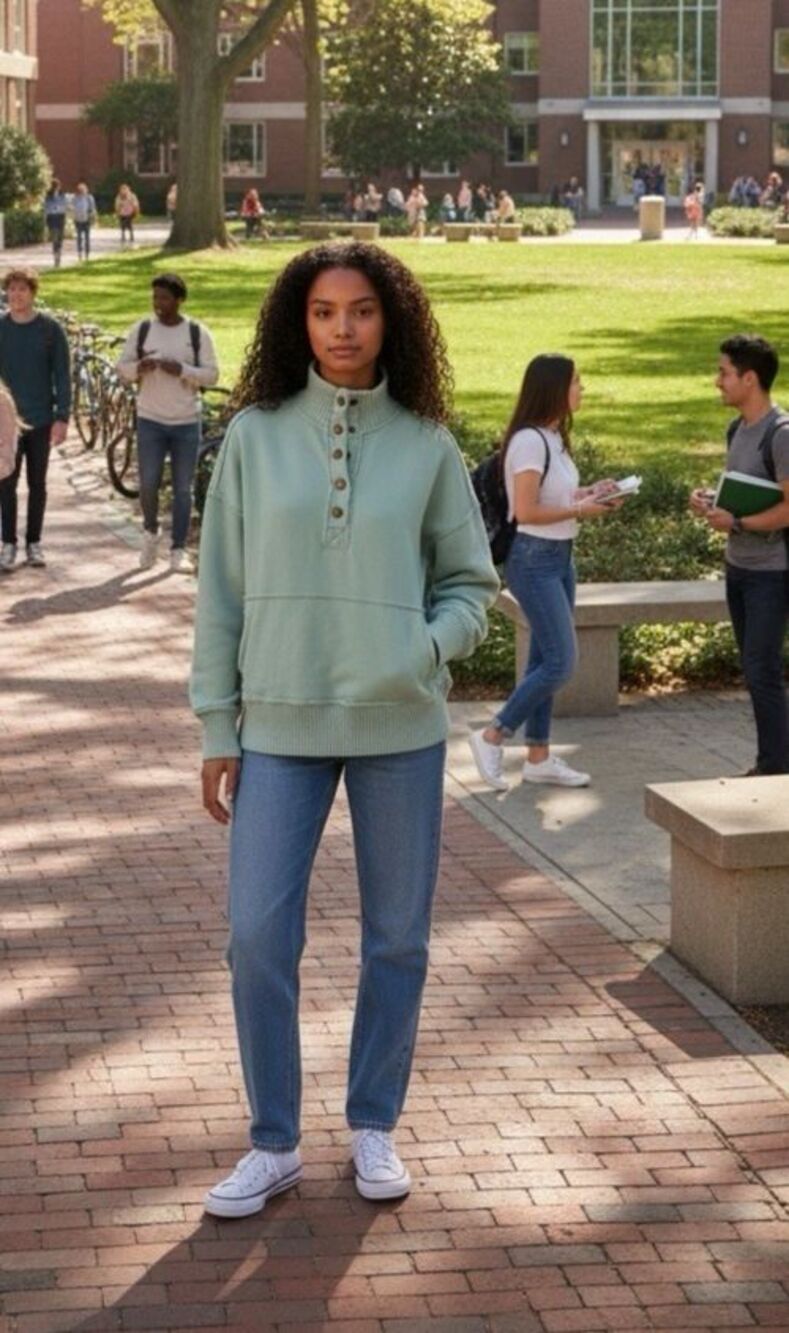 Aerie oversized womens mint pullover raglan sleeve sweatshirt sz XS boho peasant